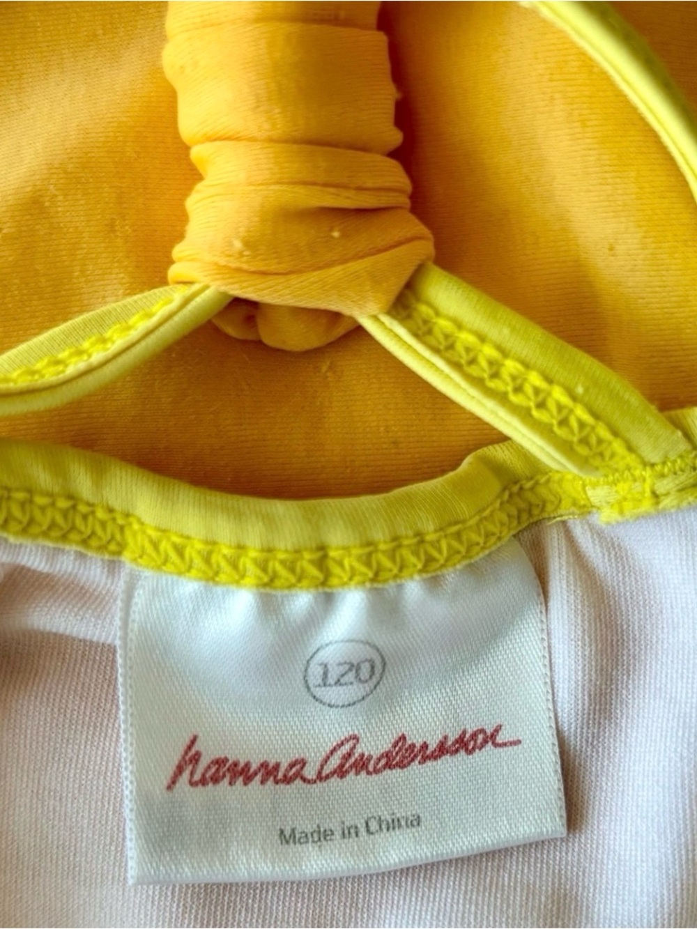 Hanna Andersson Sunflower One‑Piece Swimsuit — Size 120 cm (6–7Y) - Picture 15 of 15
